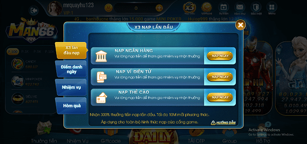 Rút tiền từ tài khoản có xếp hạng 98Win của ngân hàng - 98Win
