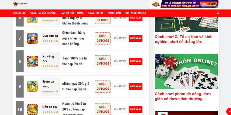 Sản phẩm trò chơi trực tuyến cấp Vipwin - Vipwin