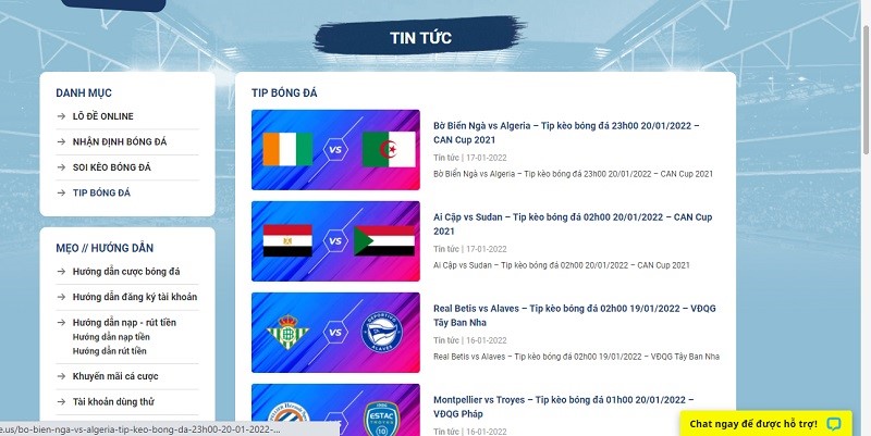 Hướng dẫn xem bóng đá trực tiếp trên kênh 6M88 TV - 6M88